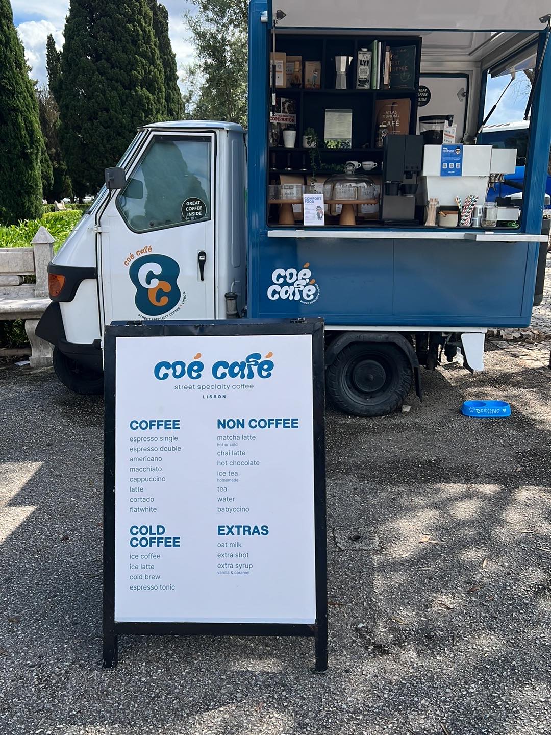 Exterior of Coé Café
